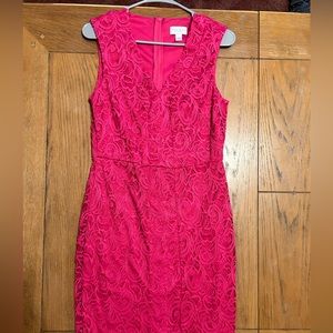 BEAUTIFUL Lace 💖Pink💖 Bisou Bisou Dress!